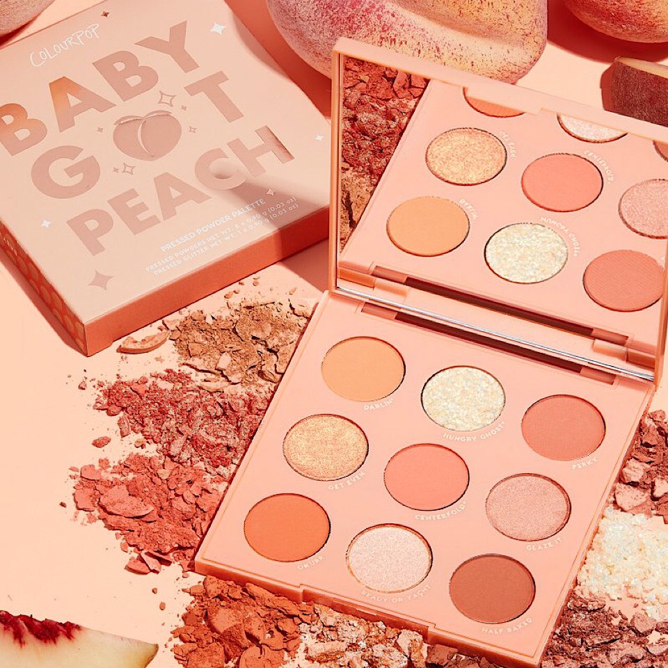 BẢNG PHẤN MẮT COLOURPOP BABY GOT PEACH SHADOW PALETTE